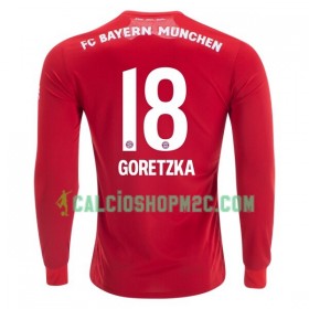 Bayern Monaco Leon Goretzka 18 Maglia Prima 2019/2020 Manica Lunga